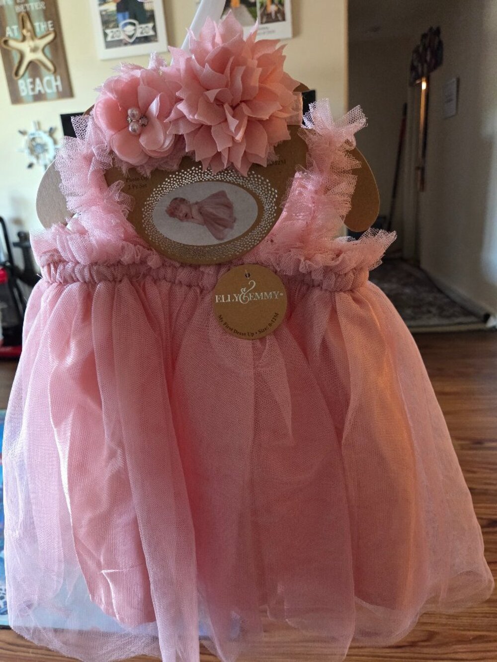 Baby Girls photo prop dress up 2 piece